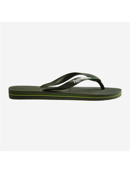 Infradito uomo logo colore green HAVAIANAS | BRASIL LOGOGREEN GREEN